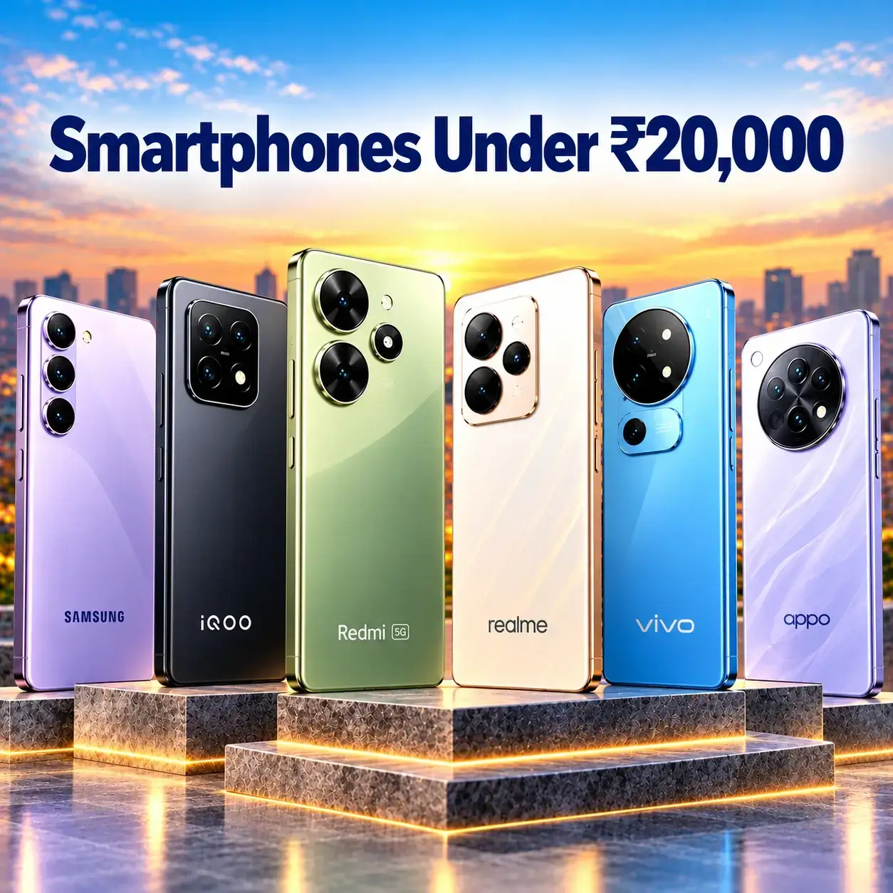 Best Smartphones under 20000