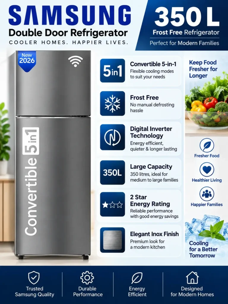 Best Samsung 350 L Frost Free Double Door Refrigerator